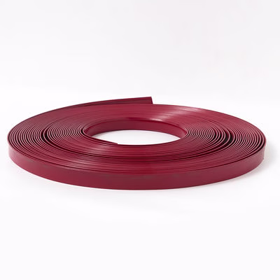 Red Plastic Trim Cap For Channel Letter Edge Acrylic Trim Cap