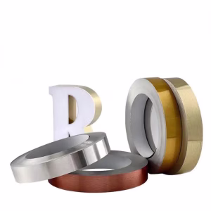 0.3mm-30mm Sus304 Stainless Steel Letter Trim Cap AiSi Letter Trim Cap