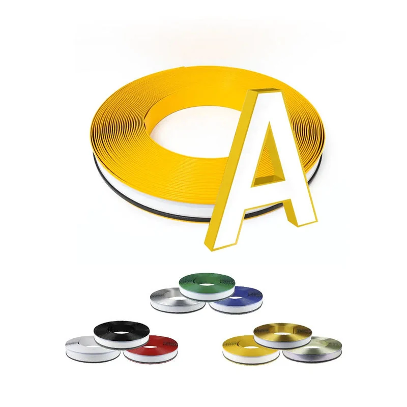 0.5mm Thickness Channel Letter Coil Yellow Channelume Aluminum Gallery 2