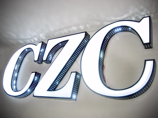 Trim Cap Signage 10cm 12cm 14cm Trimless Channel Letter Coil 0