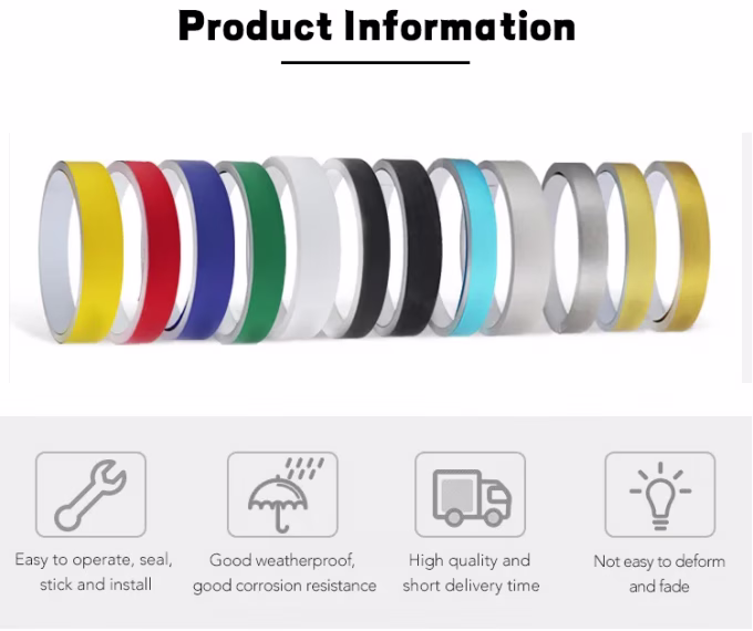 0.6mm Aluminum Channel Letter Coil 6cm Width Multiple Colors 1