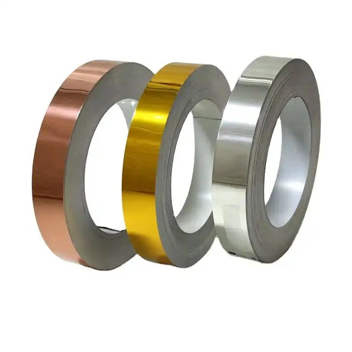 50m 100m Length Aluminium Trim Cap Roll Bronze Channelume Signage gallery image 4