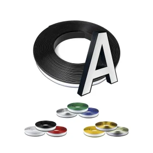 Green 0.5mm 0.6mm Channelume Aluminum Channel Letter Trim Gallery 1