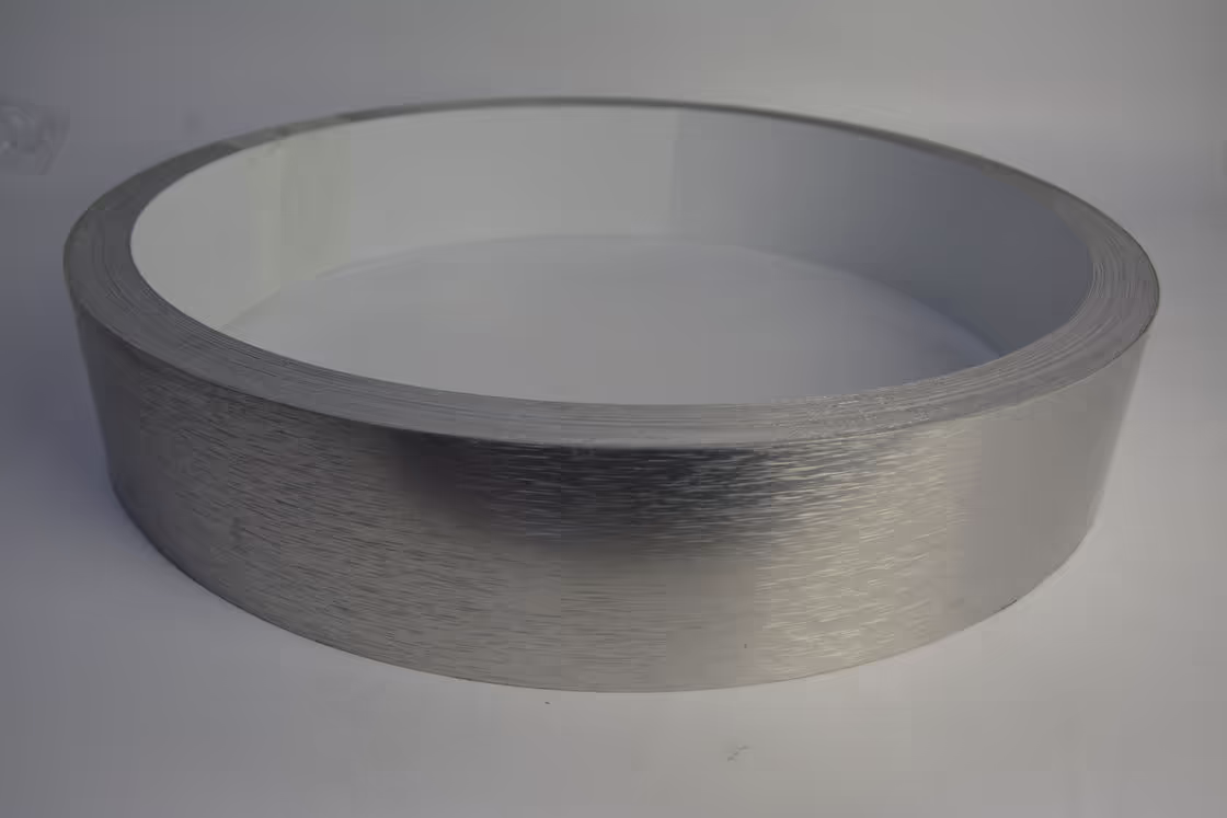 Aluminium Trim Cap Outdoor Usage No Edge Advertising Channel Letter 0.6MM Thickness