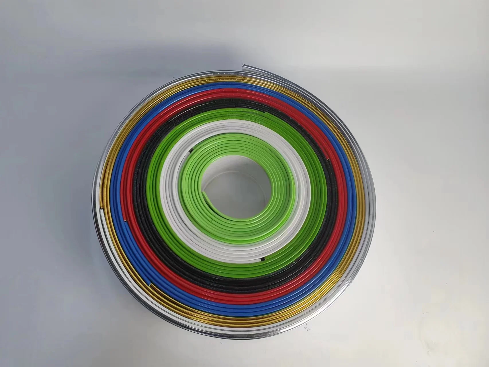 Aluminum Alloy Trim Cap Hardness 68MM 70MM 76MM 93MM 50M/Roll Aluminum Strip