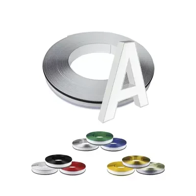 Black Color 1000 Series Grade Non-Alloy Aluminum Trim Cap for Channel Letter Applications gallery-2
