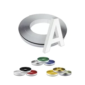 Black Color 1000 Series Grade Non-Alloy Aluminum Trim Cap for Channel Letter Applications main