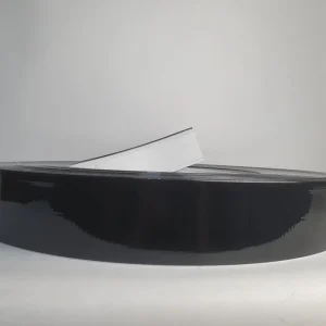 Black Color Aluminum Alloy Coil Trim Cap Strip For Professional Sign Making