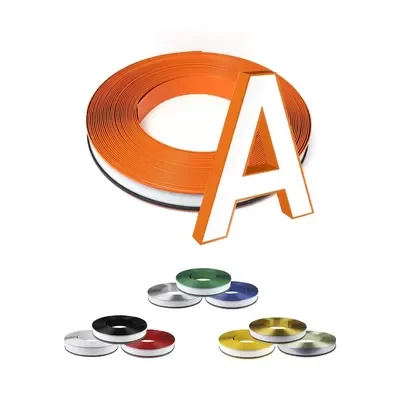 Channelume Aluminum Trim Cap with 5cm 7cm and 9cm Width Options for Channel Letters gallery-7