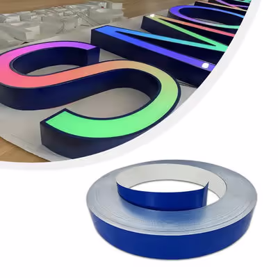 Customized Flat Aluminum Coil For Channel Letter Aluminum Channel Letter Coil gallery 3