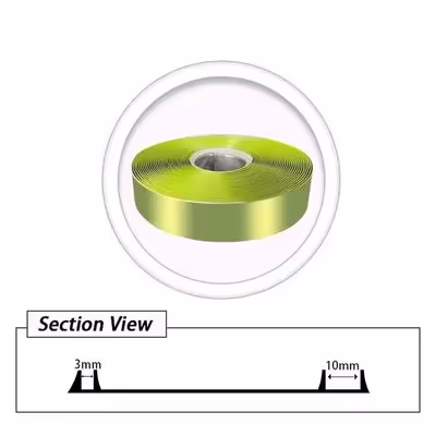 Efficient Aluminum Trim Cap Channel Letter Trim Cap 25M-33.33M/Roll For Accurate Lettering product 3