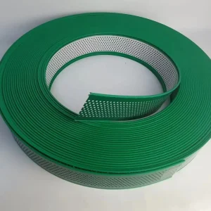 Green Color With Holes Aluminum Trim Cap Hand Bent 50M Roll with Aluminum Alloy Coil