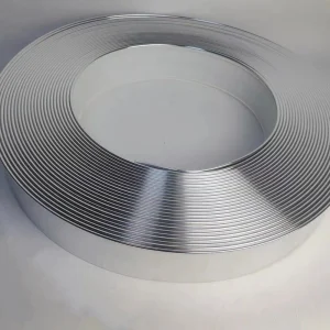 Hand Bending Aluminum Trim Cap Silver Materials Aluminum Alloy Coil Channel Letter Trim Cap