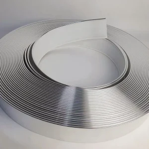 High Aluminum Hardness Aluminum Trim Cap With Mirror Silver Finish And Aluminum Alloy Coil