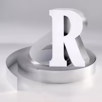 Led Signboard Coated Flat Aluminum Strip Profile For Channel Letter product 3