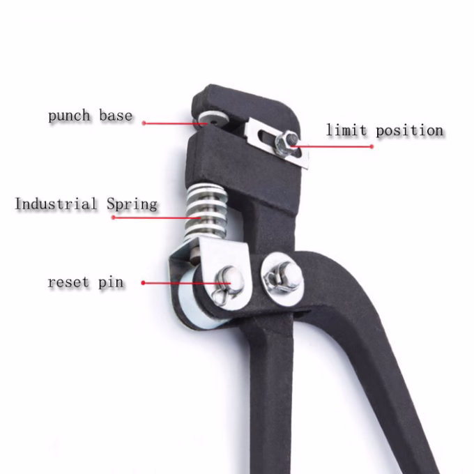 Metal Channel Letter Hole Punch Pliers Stainless Steel Hole Punch Tool For Channel Letter application image 2