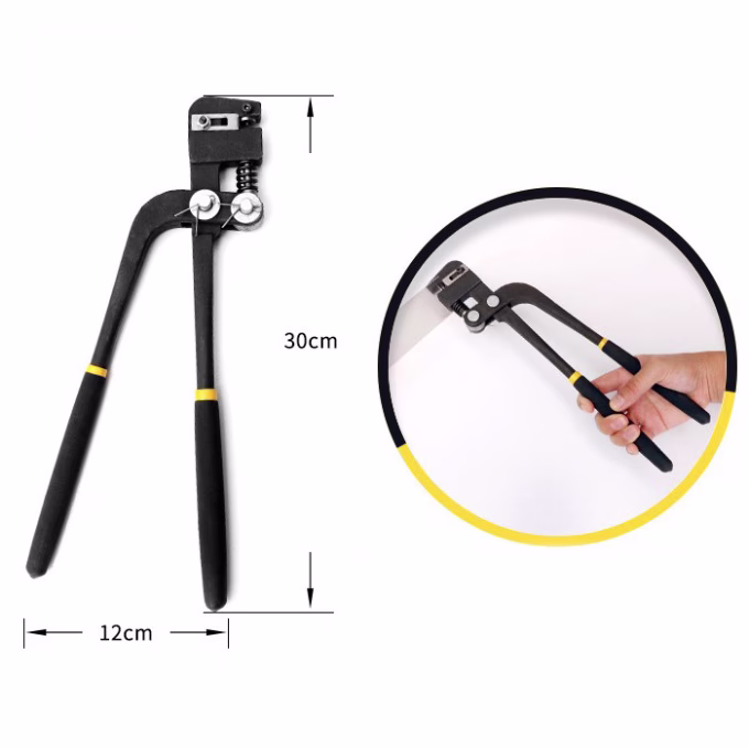 Metal Channel Letter Hole Punch Pliers Stainless Steel Hole Punch Tool For Channel Letter application image 3
