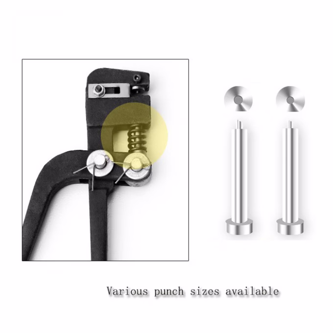 Metal Channel Letter Hole Punch Pliers Stainless Steel Hole Punch Tool For Channel Letter application image 4
