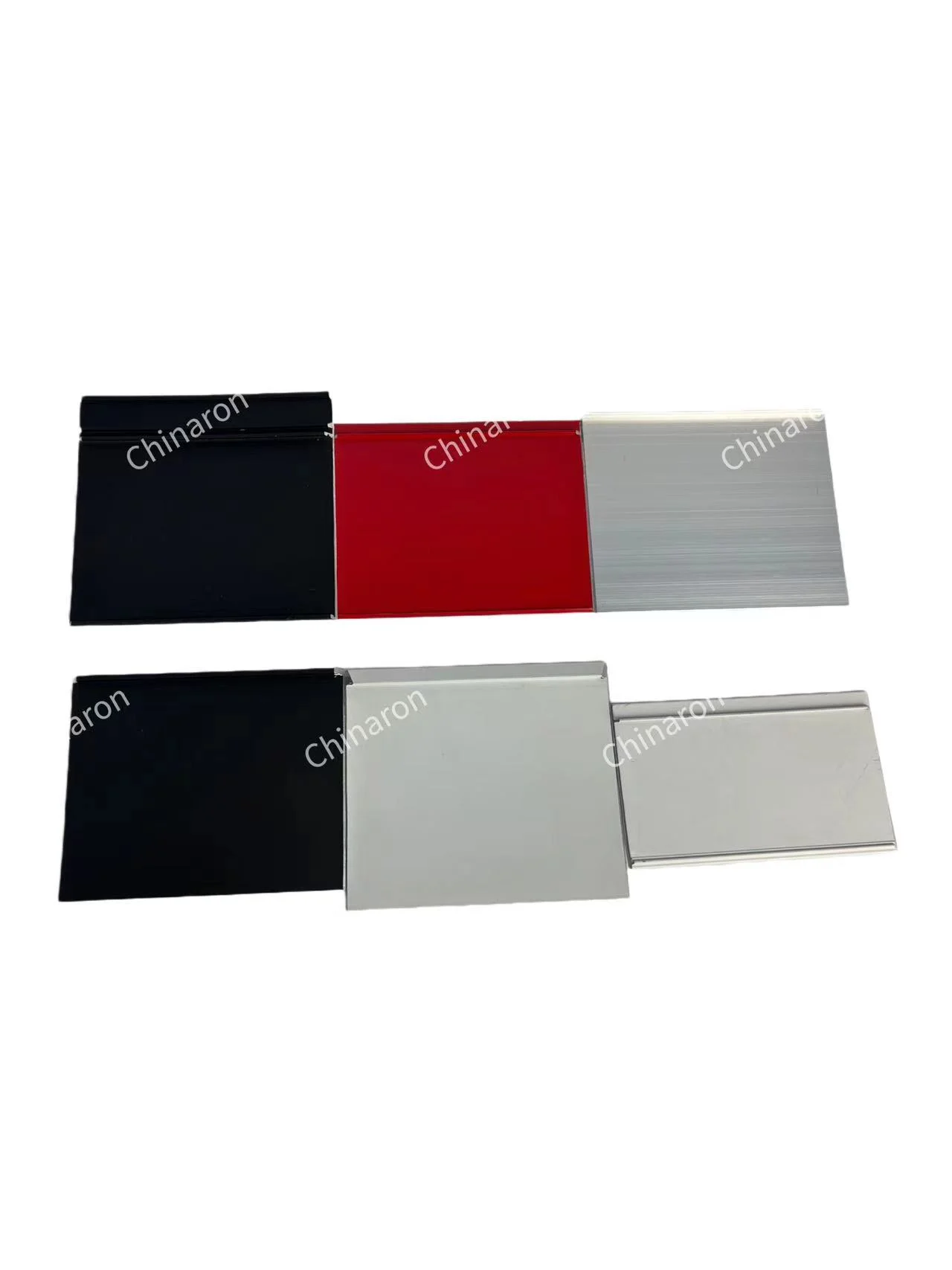 OEM Aluminium Edging Profile Outdoor Advertising 120Meters Extruded Aluminum Trim Profiles