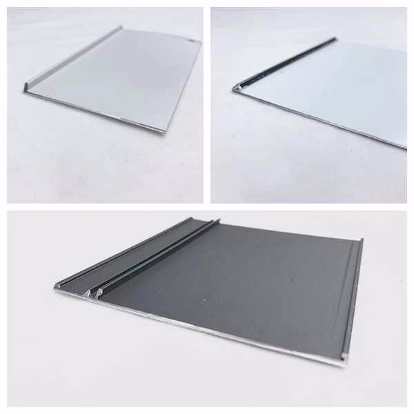 OEM Aluminium Edging Profile Outdoor Advertising 120Meters Extruded Aluminum Trim Profiles application