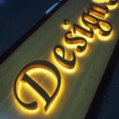 Outdoor Store Letter Sign Led Acrylic Custom Sign Illuminated Channel Letters