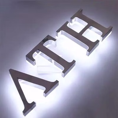 Outdoor Store Letter Sign Led Acrylic Custom Sign Illuminated Channel Letters