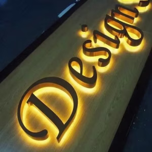 Outdoor Store Letter Sign Led Acrylic Custom Sign Illuminated Channel Letters