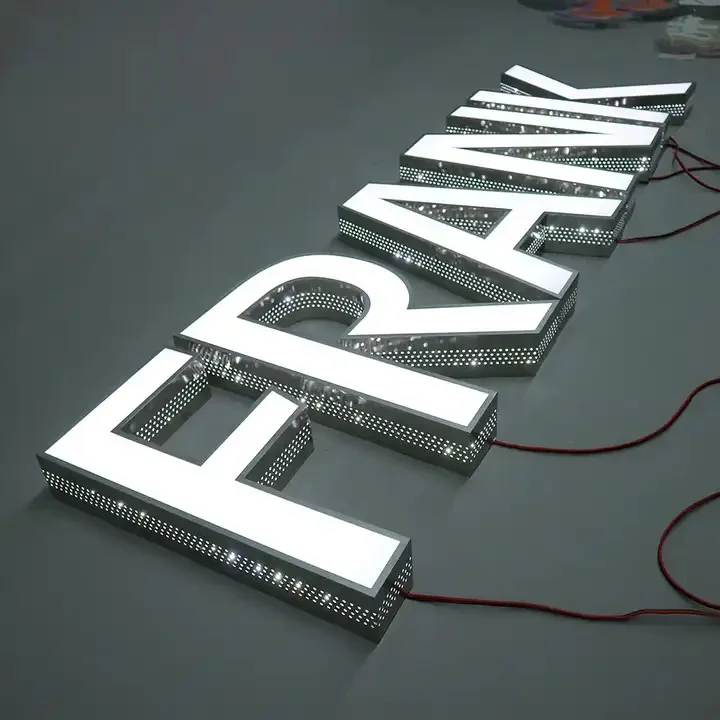 Square Trim Cap Signage 50m Trim Cap Roll Channelume Material application 2