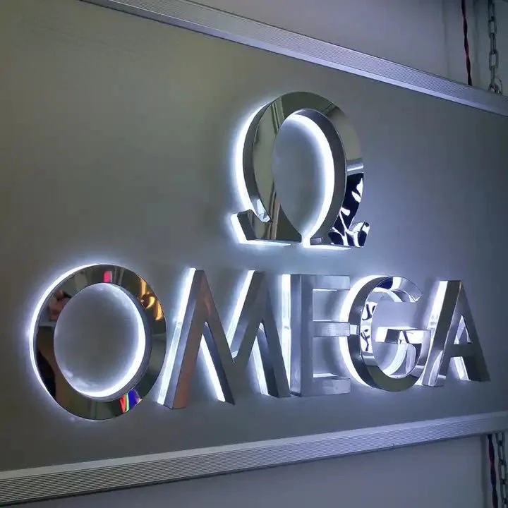 Channel Letter Making Silver Aluminum Trim Cap for Customized Needs application 2