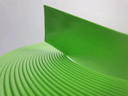 Green Color Aluminum Trim Cap Rolls Aluminum Hardness Hand Bending Method 50M Length