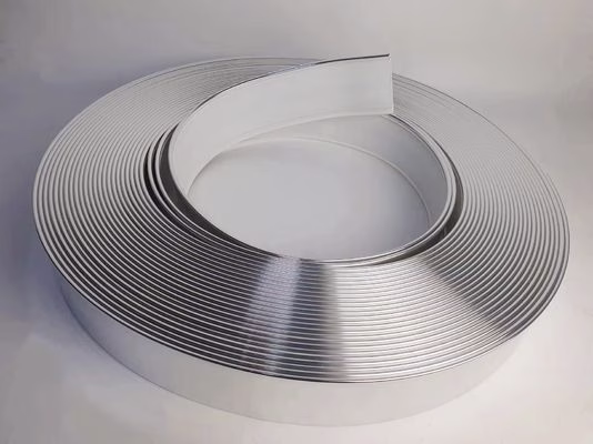 High Aluminum Hardness Aluminum Trim Cap With Mirror Silver Finish And Aluminum Alloy Coil