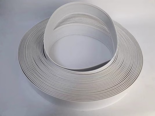 White Color Channel Letter Trim Cap With Aluminum Hardness 70MM 76MM 93MM