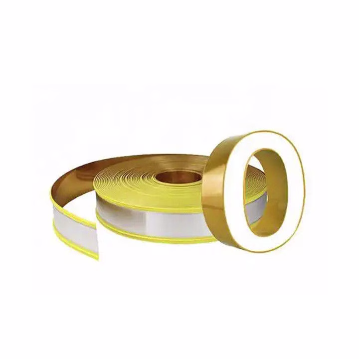 Color Coated Channel Letter Edge Aluminum Strip Coil Chinaron