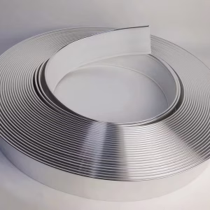 Custom Aluminum Trim Cap Coil Hand Bending Brushed Gold Silver Hardness 68MM-93MM