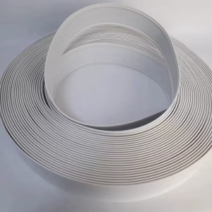White Color Channel Letter Trim Cap With Aluminum Hardness 70MM 76MM 93MM