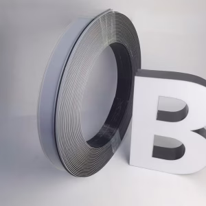 Letterform Edge Trim Cap Letters 1mm Aluminum Trim Cap For Channel Letter