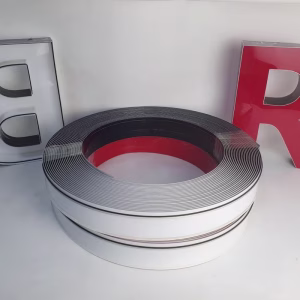 13cm Width Trim Cap Roll Channel Letter Trim For Advertising Sign Making