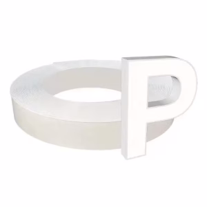 100mm Aluminum Channel Letter Trim Sign Trim Cap For Business Shop