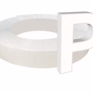 Scratch Resistant Anodized Channel Letter Trim Cap For Signage