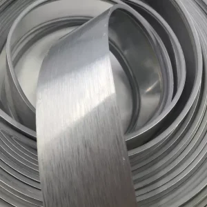 60MM 80mm Hand Bend Punching Brushed Color Coated Aluminum Strip Coil Strip For Luminous Word Channel Letter Sign product 1