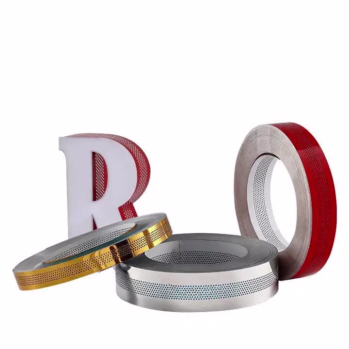 50m Per Roll Channel Letter Coils 0.6mm Thickness Aluminium Channel Coil