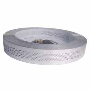 White Aluminum Channel Letter Coil 0.8mm Thickness Pre-Punched Holes