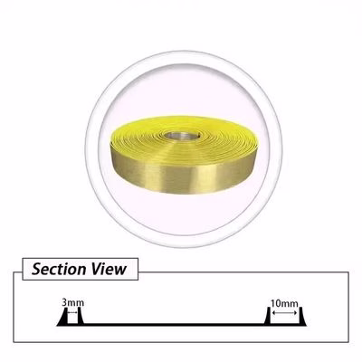 Length 25M-33.33M/Roll Aluminum Trim Cap Strip For Channel Letter