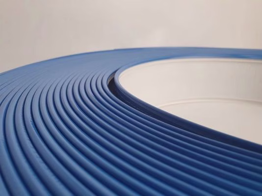 Plastic Aluminum Trim Cap Coil 70MM 50M Roll Aluminum Alloy Hardness