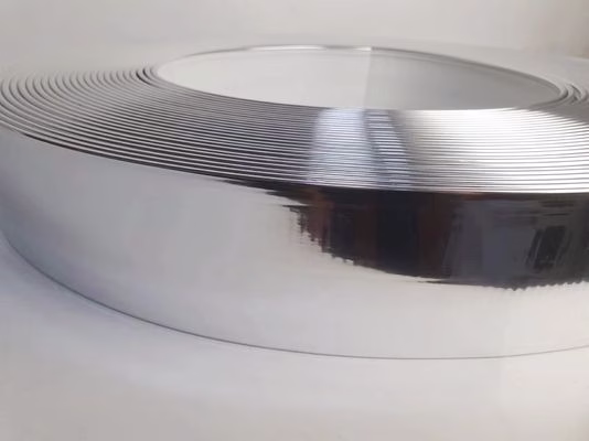 Custom Aluminum Trim Cap Coil Hand Bending Brushed Gold Silver Hardness 68MM-93MM