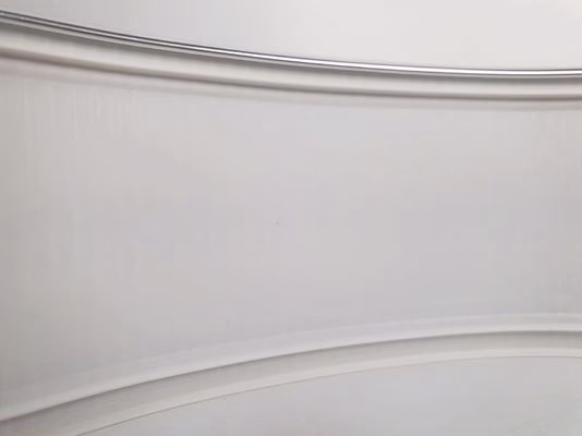 Hand Bending Aluminum Trim Cap Silver Materials Aluminum Alloy Coil Channel Letter Trim Cap