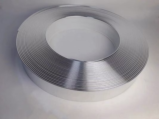 Hand Bending Aluminum Trim Cap Silver Materials Aluminum Alloy Coil Channel Letter Trim Cap