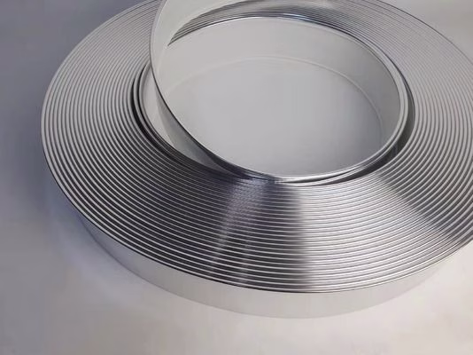 Hand Bending Aluminum Trim Cap Silver Materials Aluminum Alloy Coil Channel Letter Trim Cap