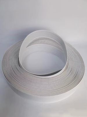 Hand Bending Plastic Aluminum Trim Cap Coil White 68MM 70MM 76MM 93MM