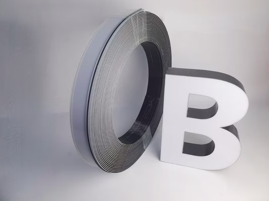 Letterform Edge Trim Cap Letters 1mm Aluminum Trim Cap For Channel Letter